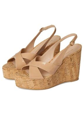 Stuart Weitzman Carmen Wedge Platform Sandals